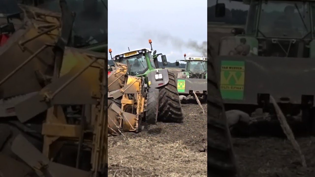 Deep Ploughing w/ two Fendt's 939 + 930 | Van Werven