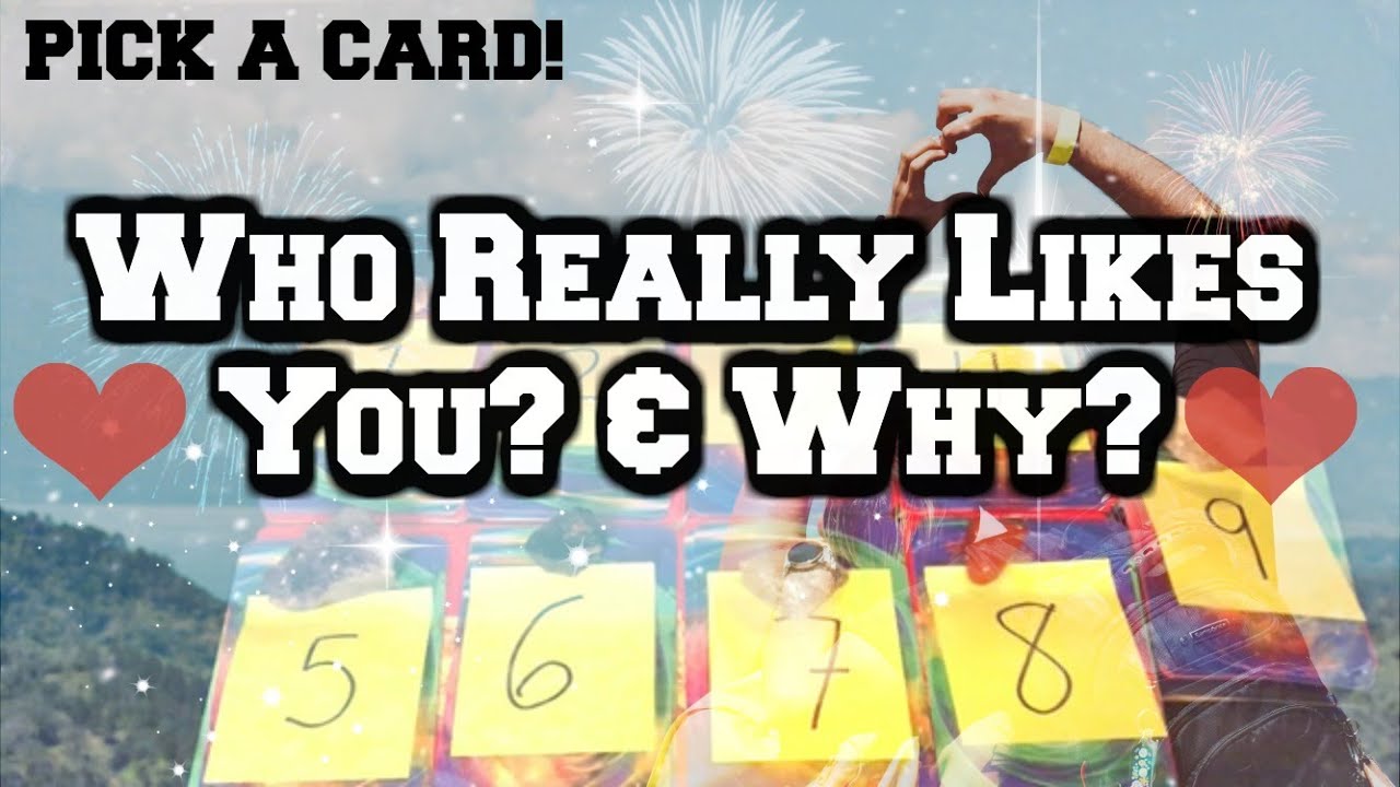 ✨WHO REALLY LIKES YOU RIGHT NOW?!❤️✨*PICK A CARD* WHAT DO THEY LIKE ?!  ❤️ & WHAT WILL THEY DO NEXT?