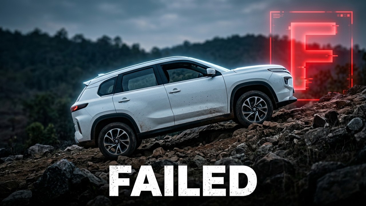 Toyota Hyryder FWD Slips & Struggles on a Steep Hill! 🚙💨| AutoCetane | Toyota Urban Cruiser Hyryder|