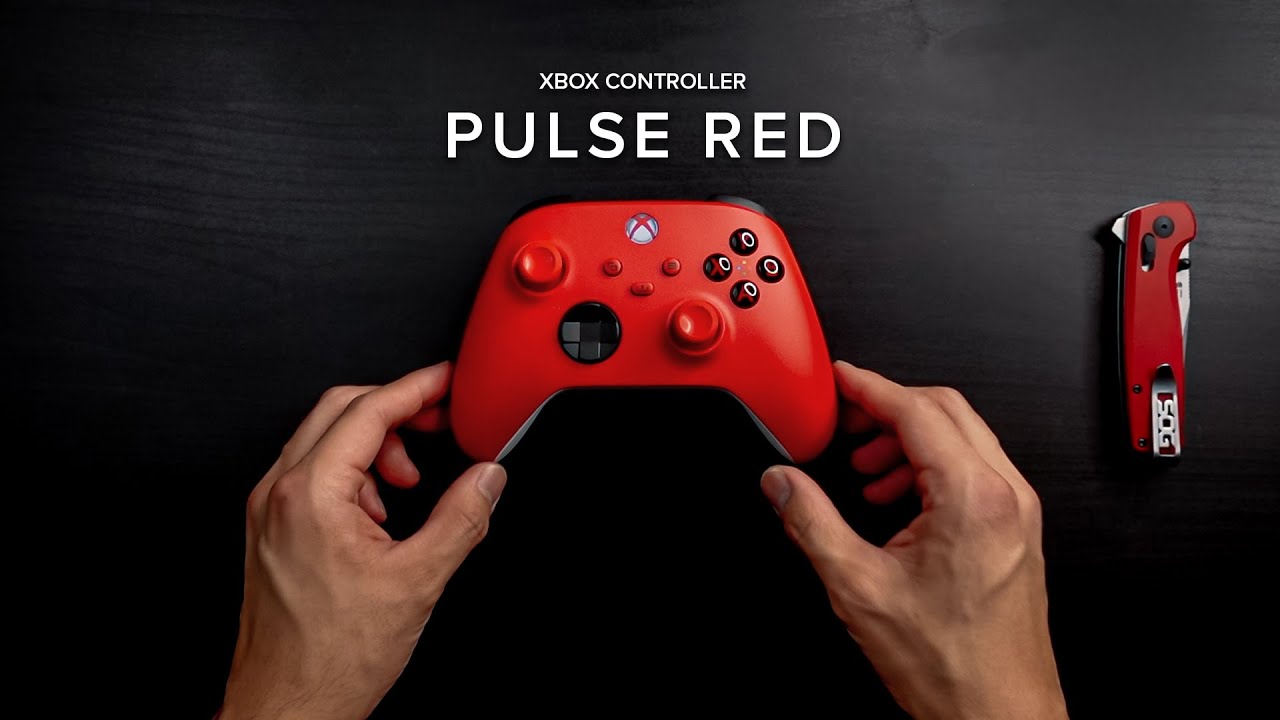 XBOX Pulse Red Controller | Unboxing ASMR