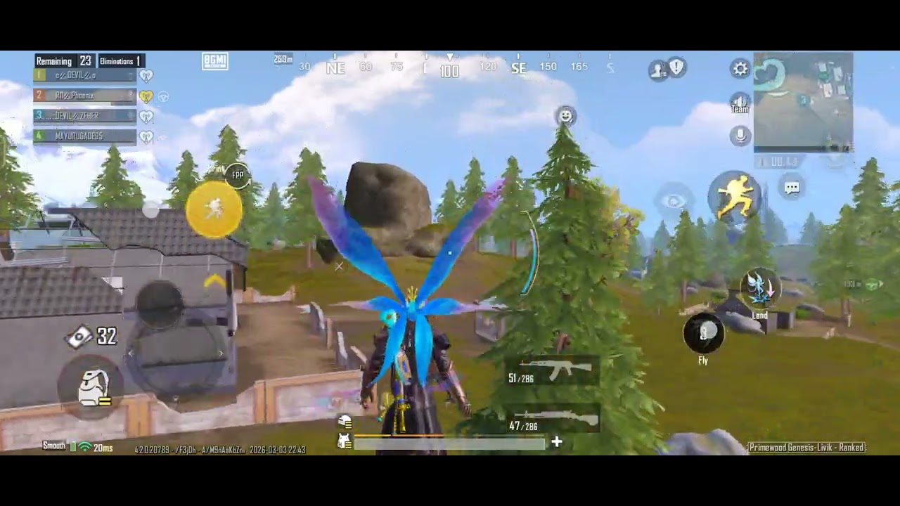 BGMI 3March2026 #livik #winnerwinnerchickendinner  #pubgmobile  #bgmi 