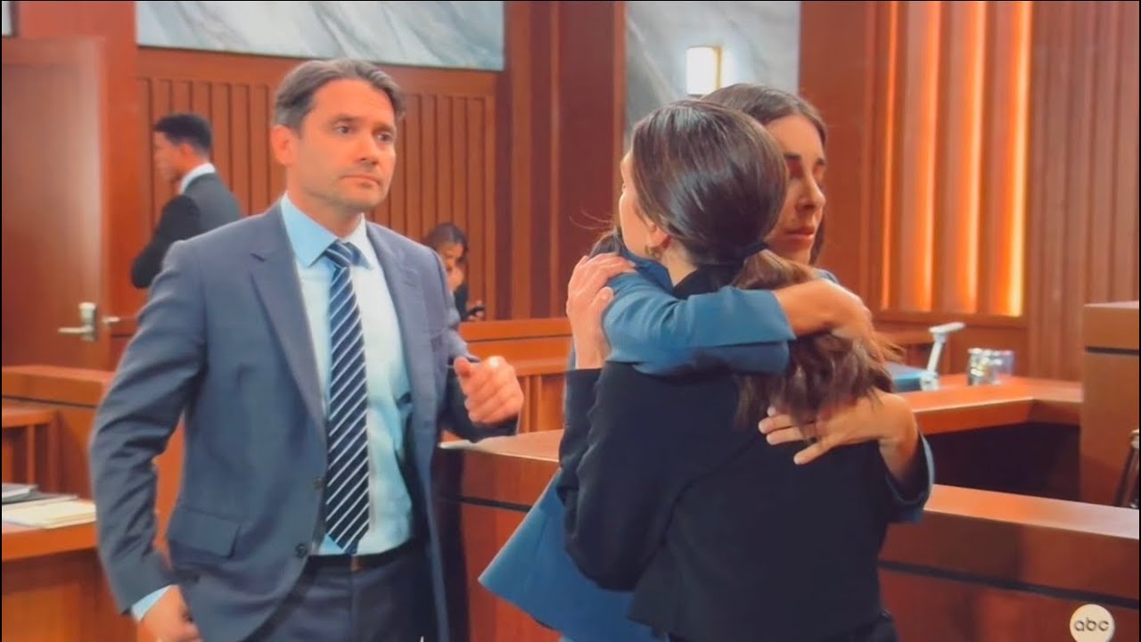 Kristina at Ava’s trial day 3 pt 1 General Hospital 11/27/24