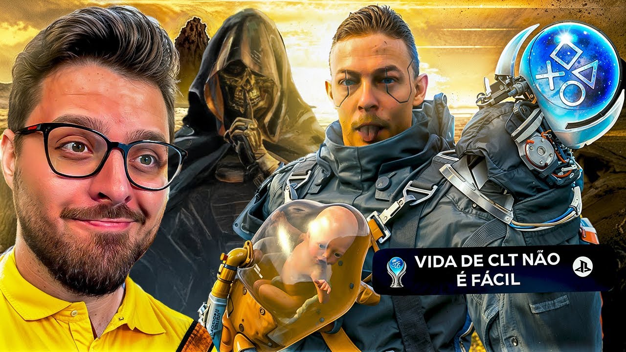 A platina do DEATH STRANDING é uma ODISSEIA EMOCIONAL 🫠 (jamais esquecerei)