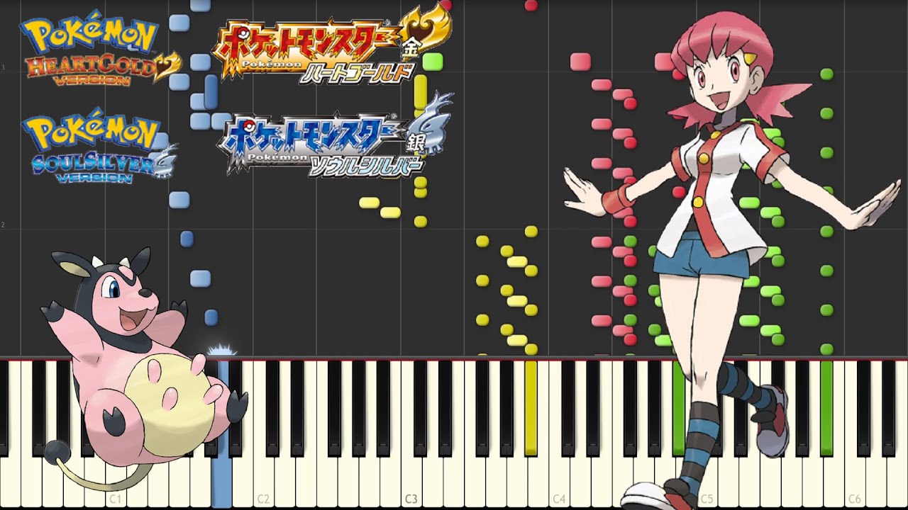 戦闘！ジムリーダー (ジョウト) 【ポケモンHGSS】 ジョウトジムリーダー戦 BGM 【HeartGold &SoulSilver】 Johto Gym Leader Battle Theme