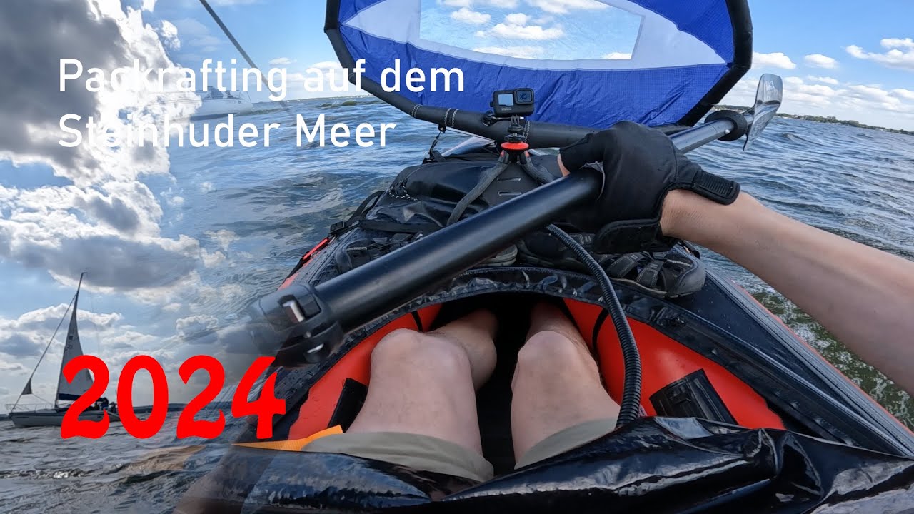 Packrafting auf dem Steinhuder Meer - MRS Nomad S1