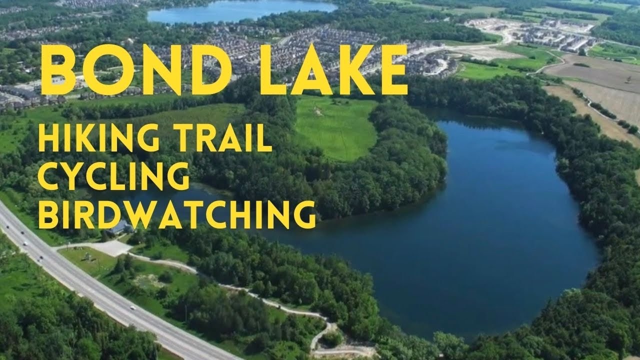 Oak Ridges Trail. Bond Lake. Hiking Cycling Birdwatching