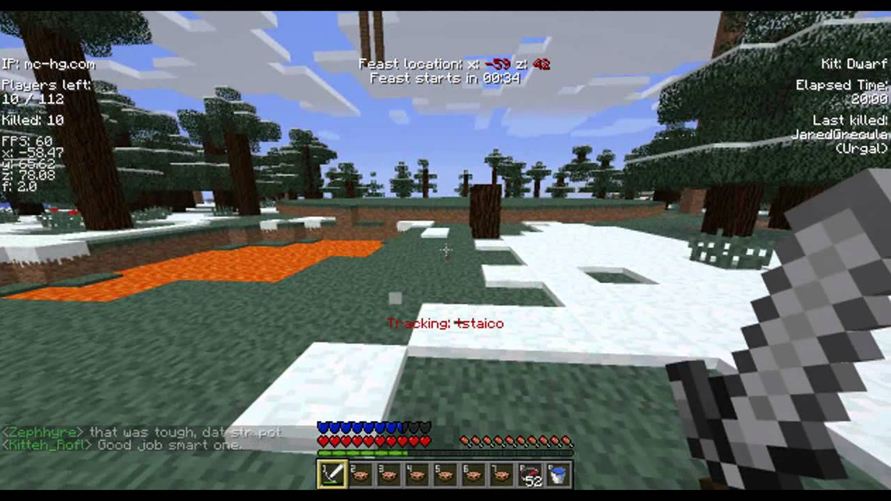 Hunger Games - Dwarf Gameplay
