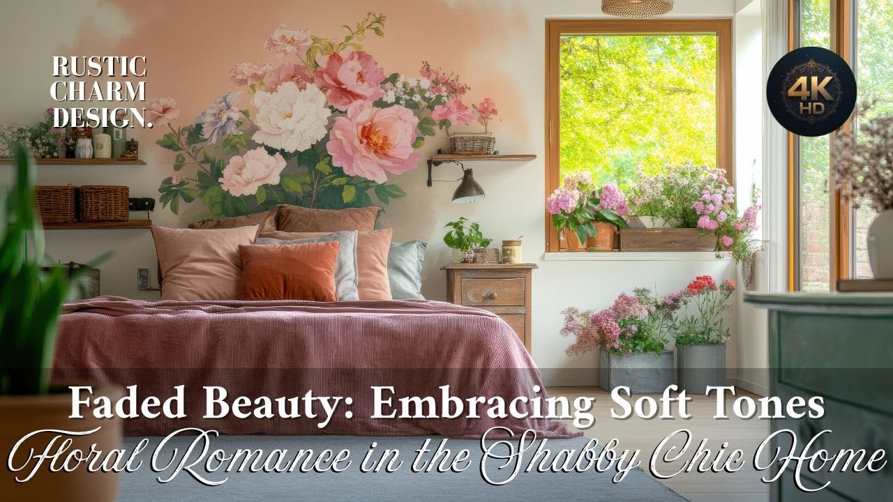 Faded Beauty: Embracing Soft Tones and Floral Romance in the Shabby Chic Home