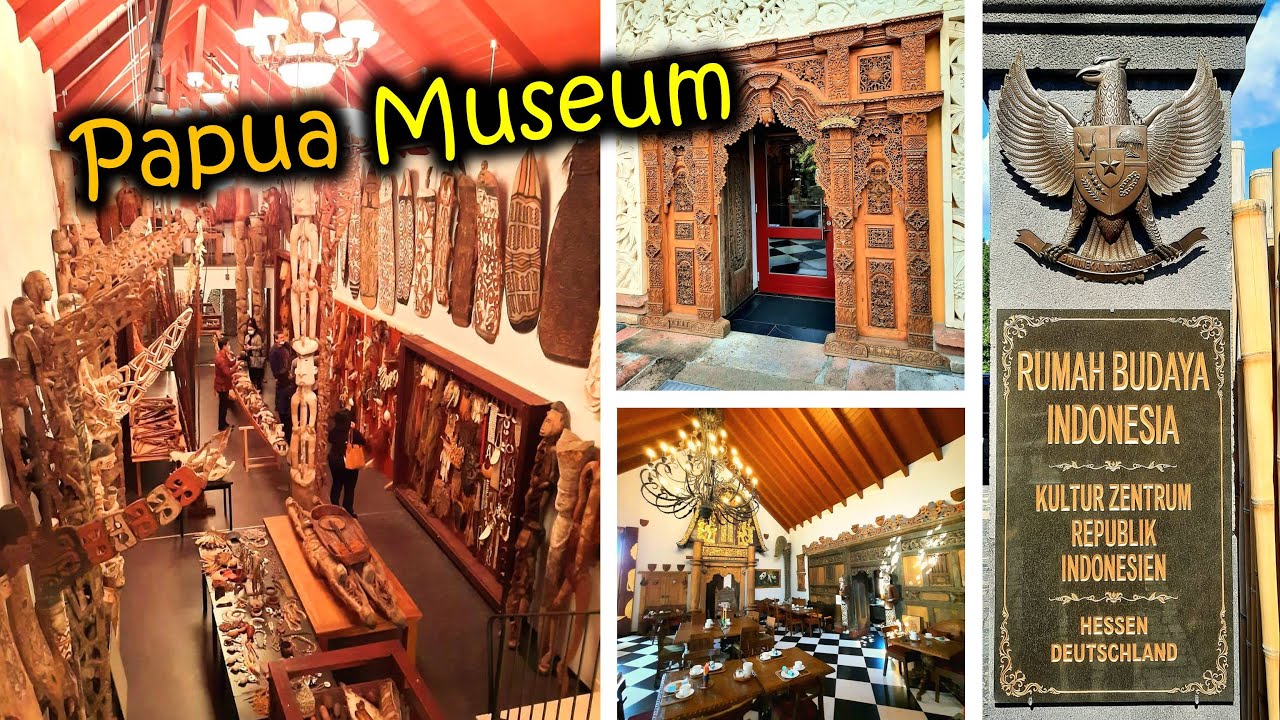 Indonesian Culture House (Rumah Budaya) & Papua Museum in Gelnhausen, Germany [SUB ENG]