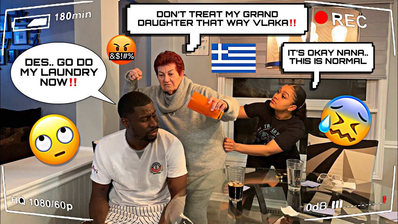 Treating My Girlfriend Like A SERVANT In Front Of Her GREEK GRANDMOTHER *BAD IDEA*