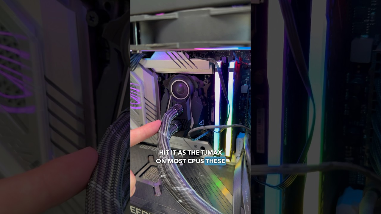 Thermal Throttling! #pcbuild #pc #gamingpc #techtips #repair #computerrepair #pcrepair