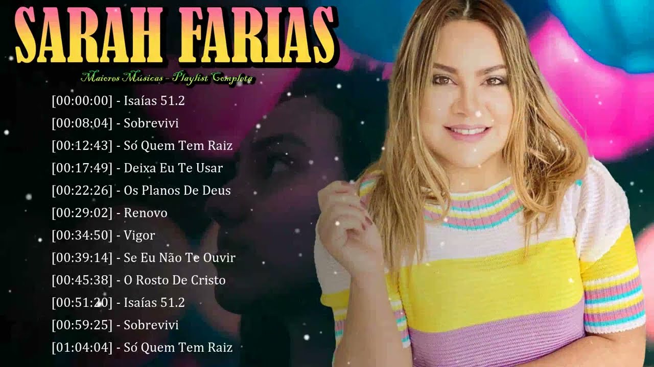 🎼 Sarah Farias – Voz de fé que glorifica Deus com unção e entrega total 🛐