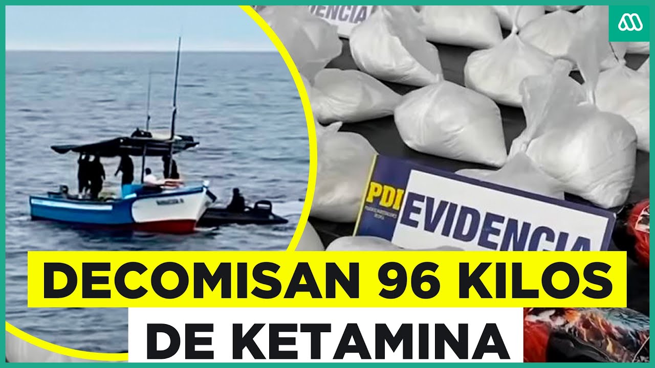 Decomisan 96 kilos de ketamina en Arica: La ingresaban en lanchas desde Perú