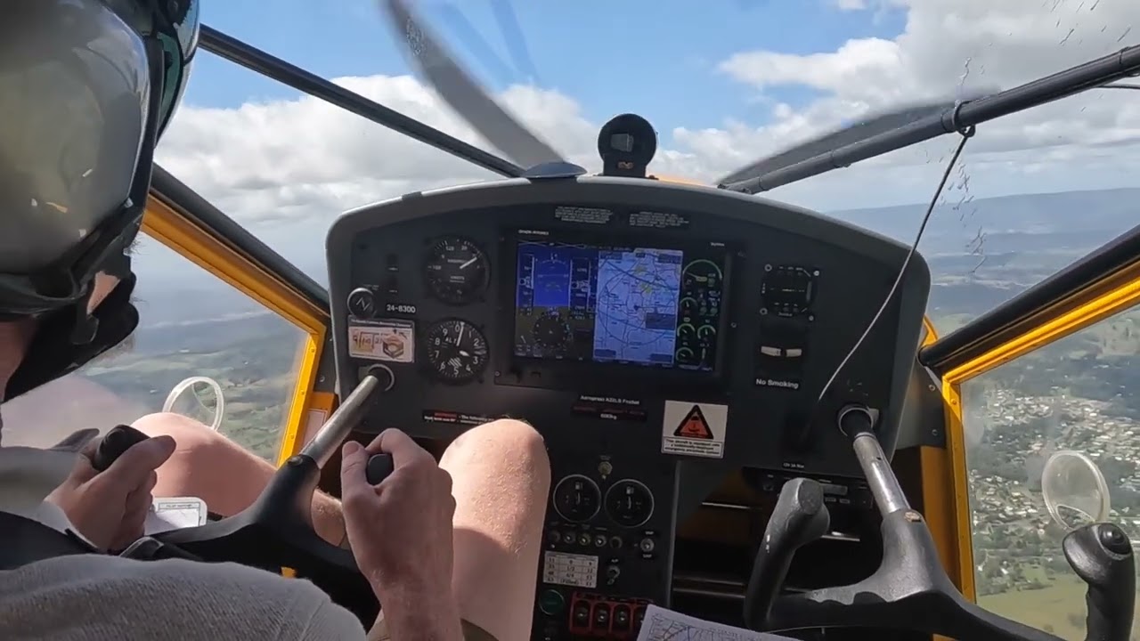 Stall, sustained, full left rudder, 1000 ft lost. Aeroprakt A22LS