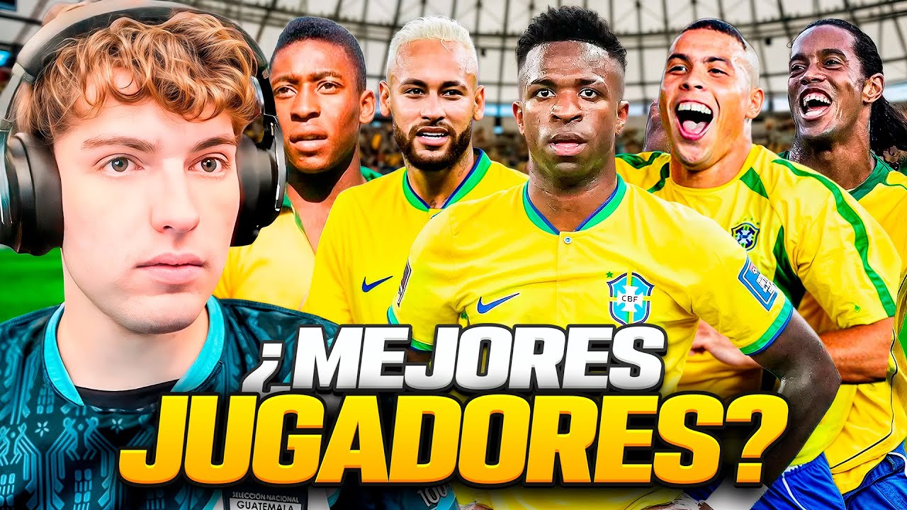 BRASIL ES EL PAIS CON MEJORES JUGADORES EN LA HISTORIA DEL FUTBOL? OPINION Y REACCION AL TOP 15