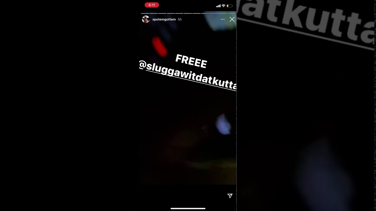 y and r slugga tee and spotemgottem or on the phone and talking about what happen 😱😱
