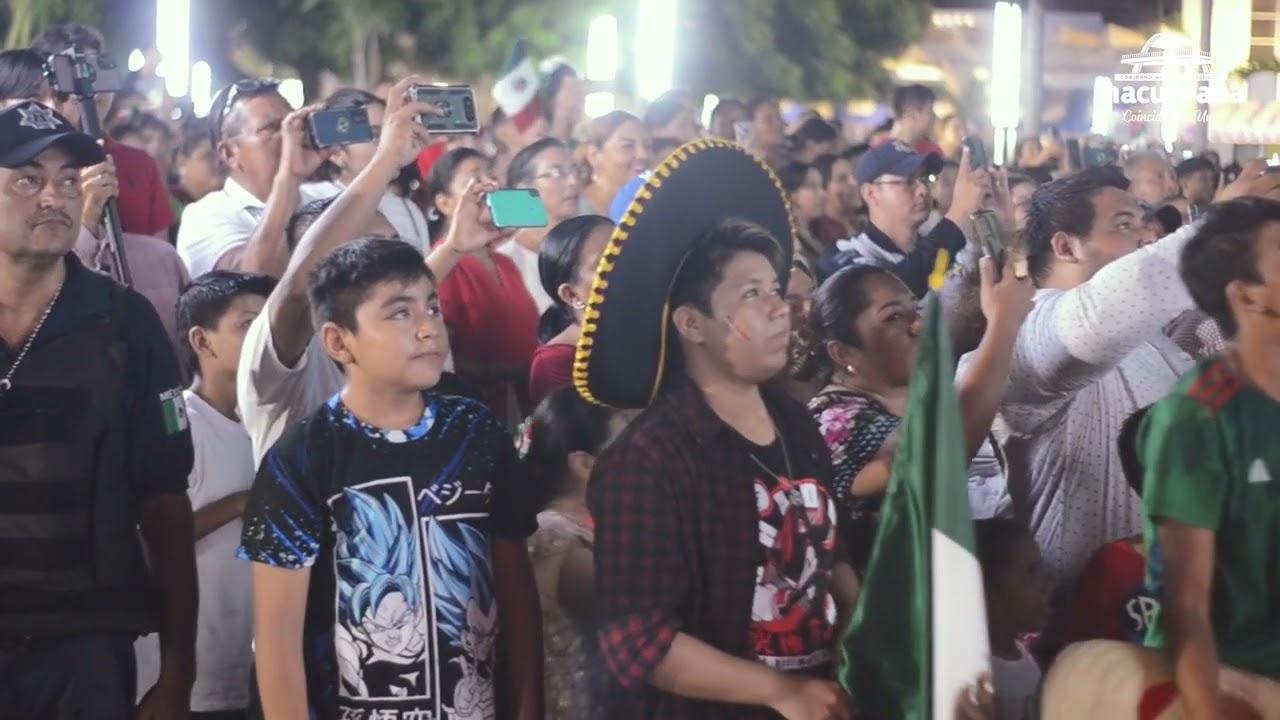 Julio Guti&eacute;rrez preside ceremonia del &ldquo;Grito de Independencia&rdquo; en Macuspana