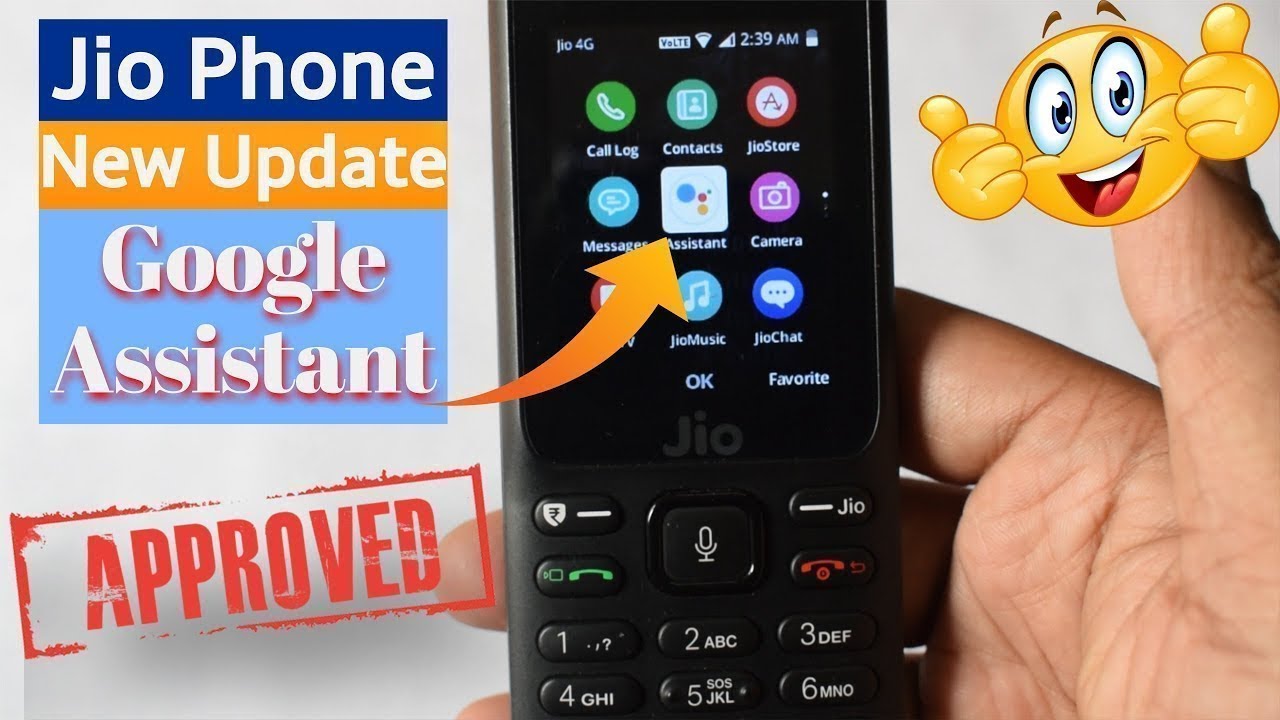 How to install google assistant in jio phone