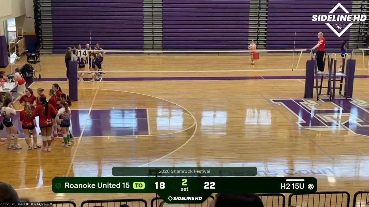 Roanoke United 15 @ H2 15U (2026.03.14)