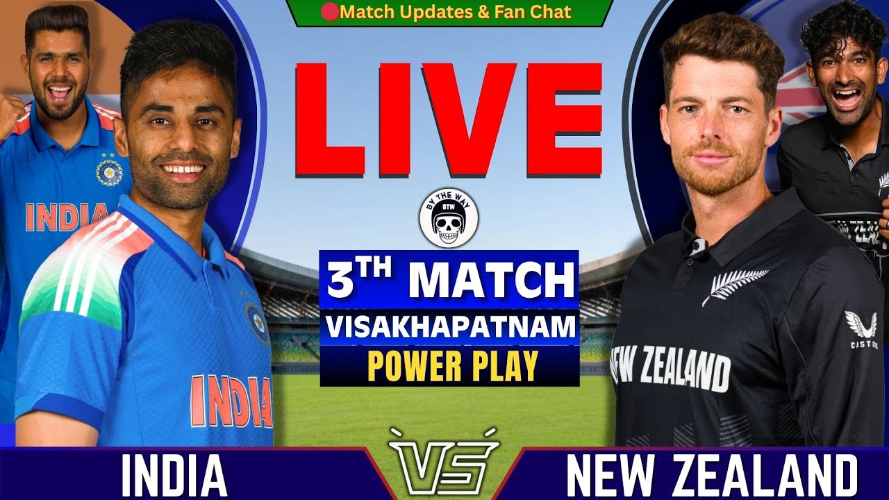 🔴Live: IND vs NZ, 4th T20 | Live Cricket match Today |  INDIA vs New Zealand Live | IND Batting