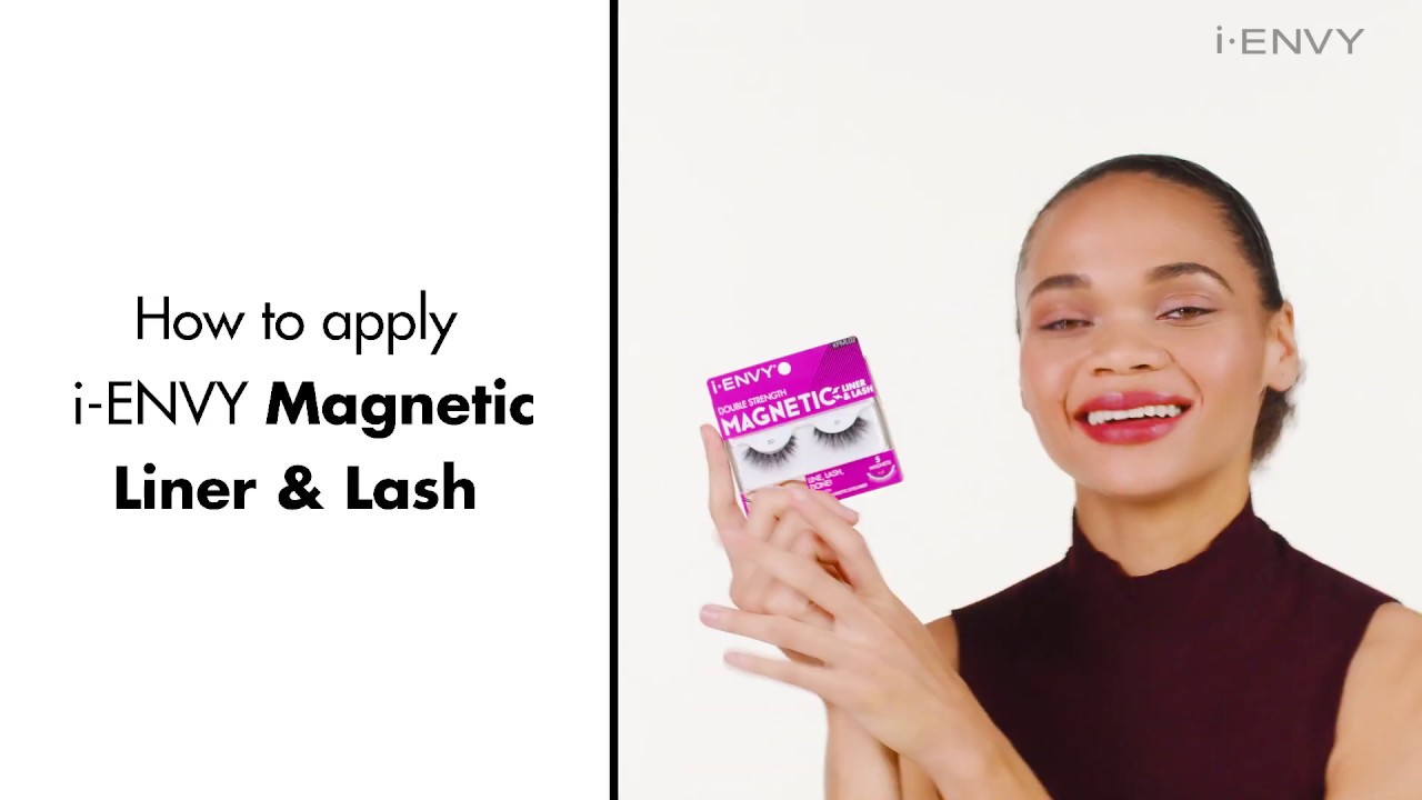 How to Apply iENVY Magnetic Eyeliner and Lashes  | iENVY by Kiss