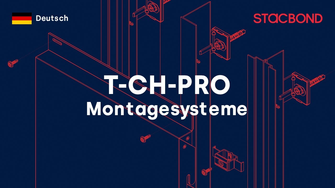 T-CH-PRO STACBOND Montagesysteme [DE]