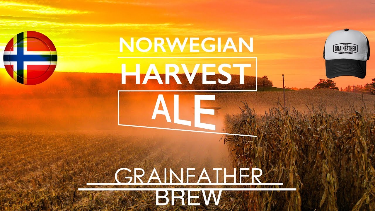 Norwegian Harvest Ale  Hesjeøl Grainfather Brew