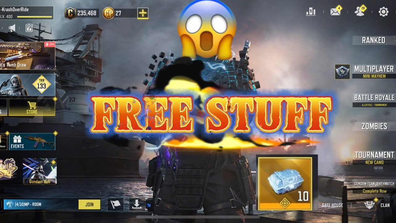 FREE CRATES in CODM!!!!