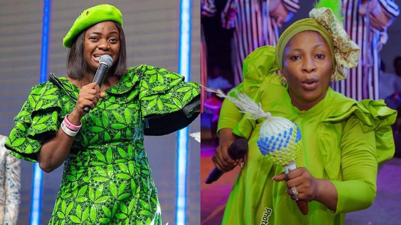 ADEYINKA ALASEYORI WAS DRAGGED TO PERFORM ON STAGE WITH APEKEOLA AT PRAISE BREAK CONCERT