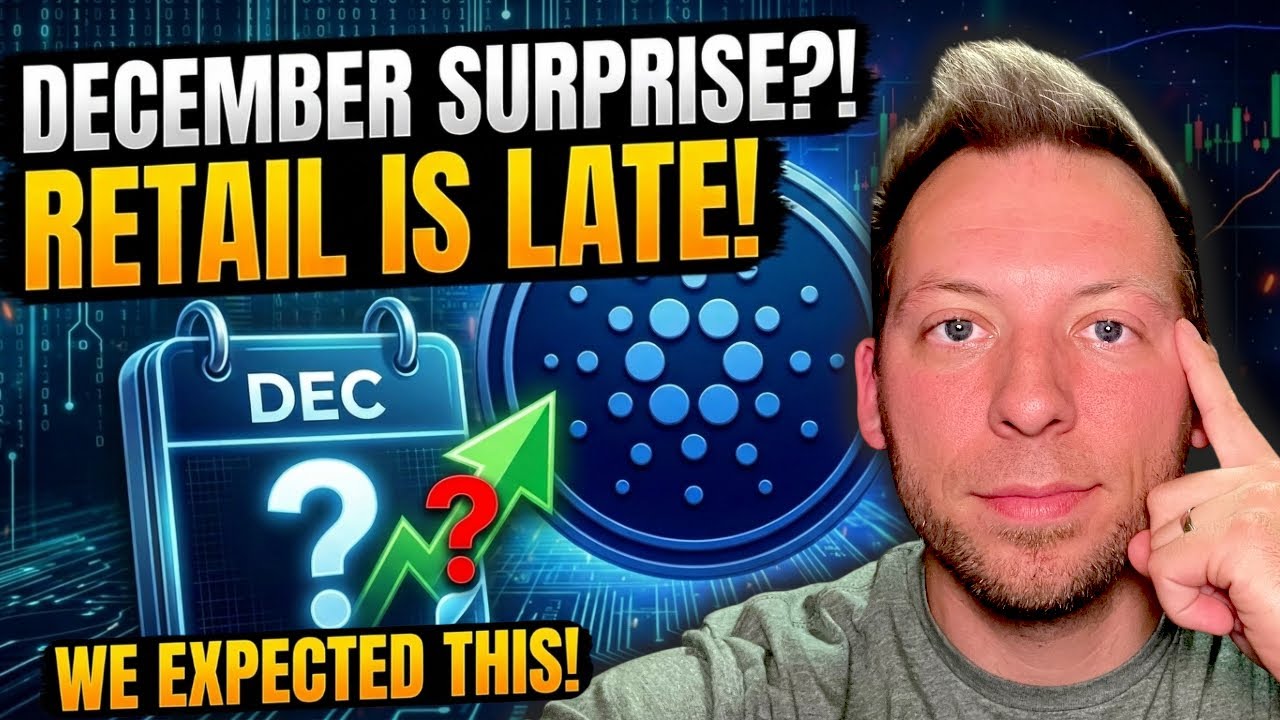 CARDANO ADA &mdash; Мы этого ожидали! Сюрприз в декабре?! Розничные инвесторы опаздывают!