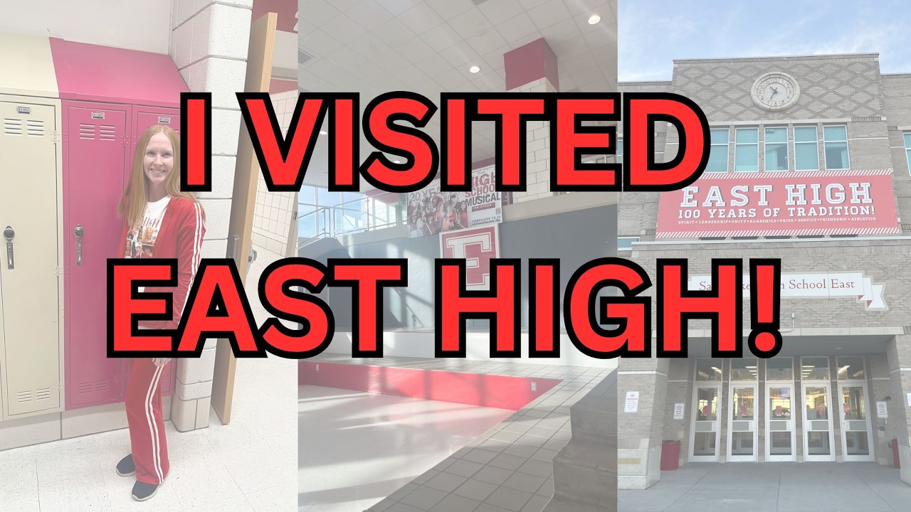 We Visited East High! High School Musical Filming Locations Tour #filminglocations