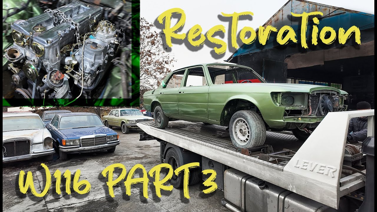 W116 Mercedes Restoration Gets EXTREME in Part 3