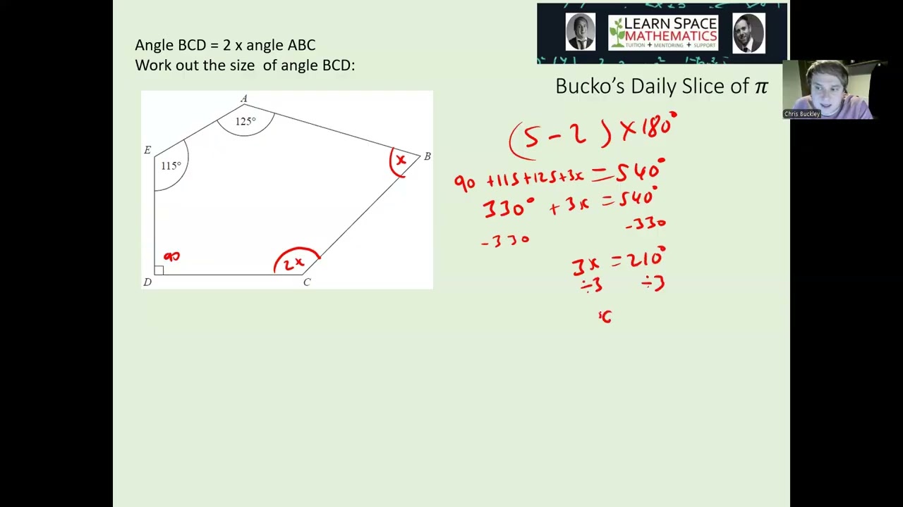 Angles in Polygons Problems