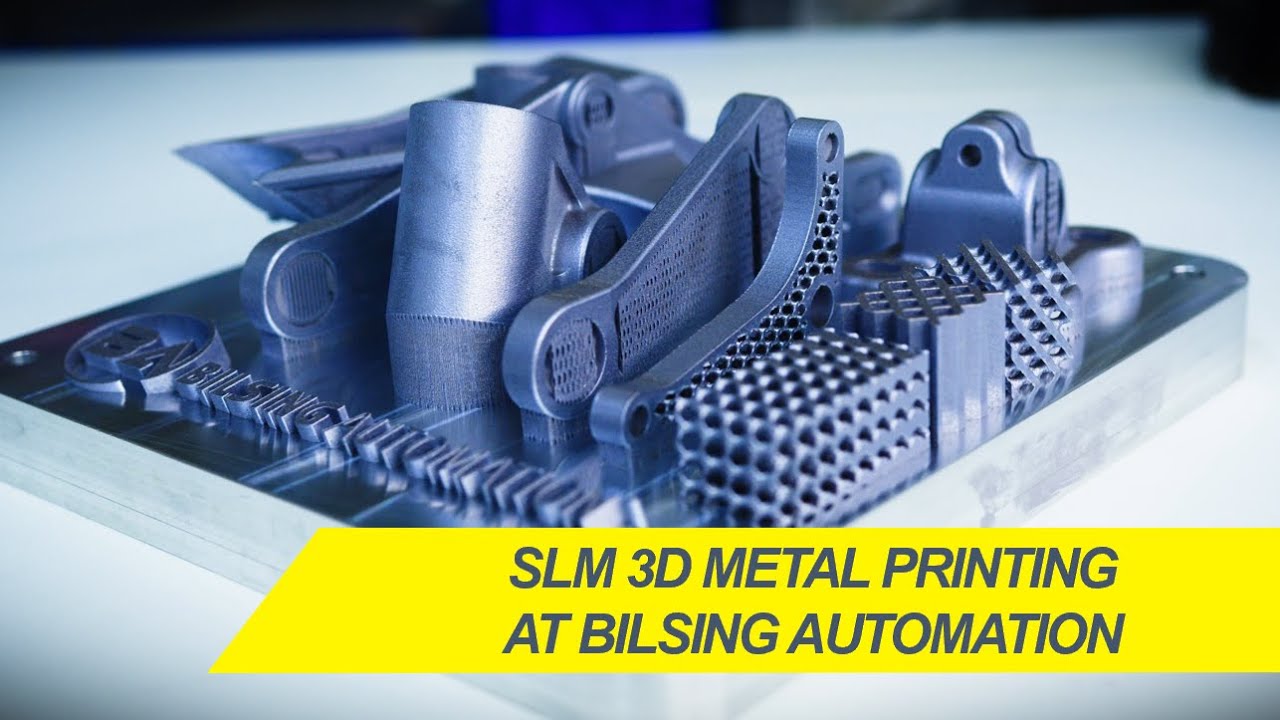 SLM 3D Metal Printing in Action