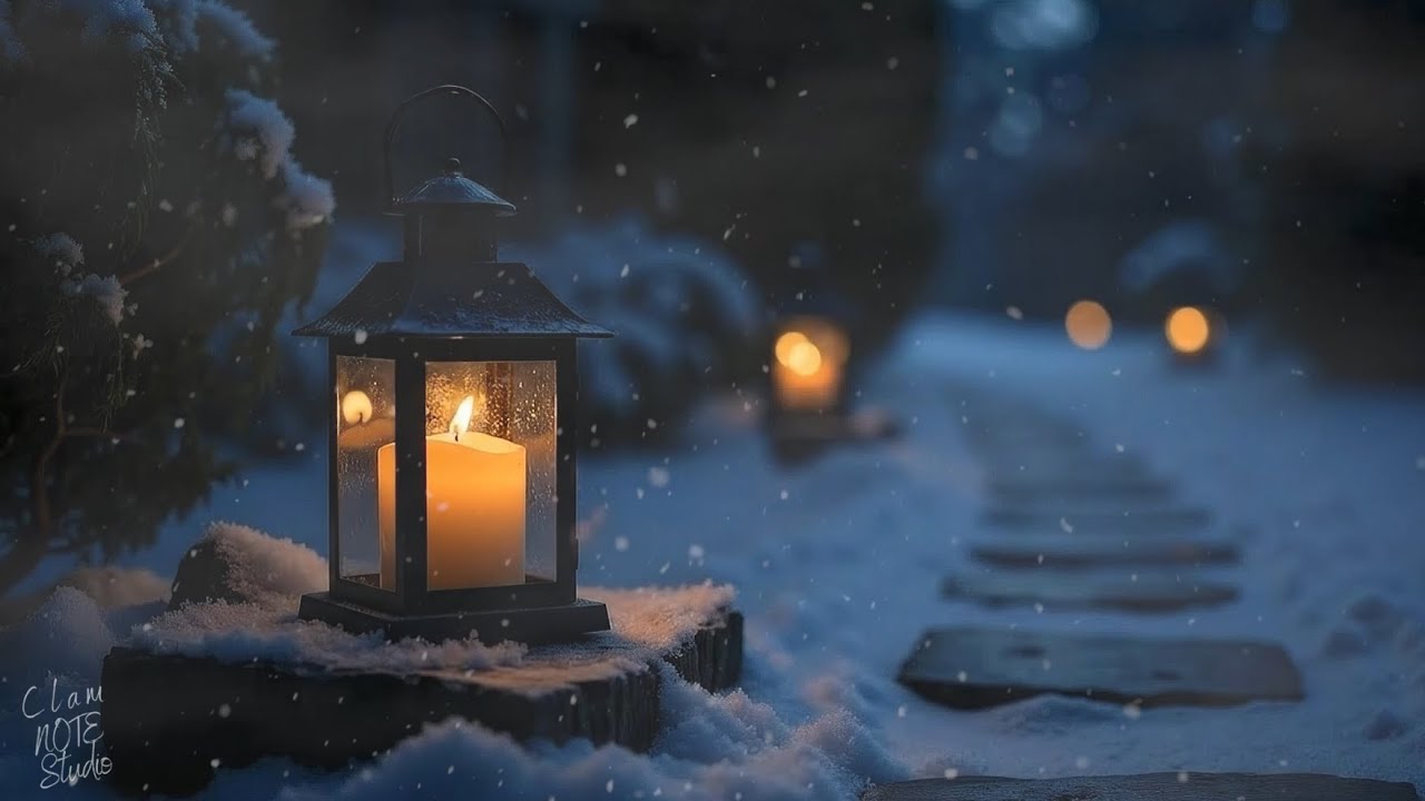 Peaceful Christmas Piano 🎹 Slow Soft Music for Anxiety Relief & Sleep
