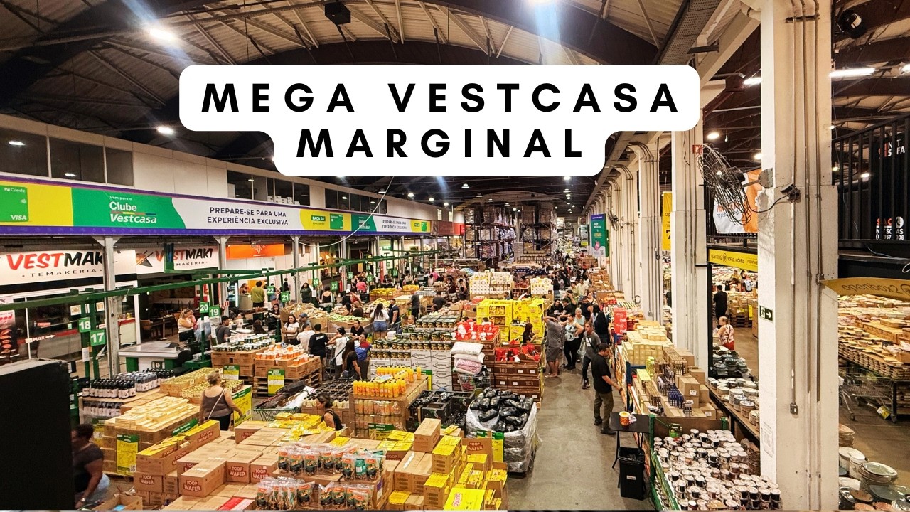 😱MEGA VESTCASA MARGINAL TIETÊ | tour - espaço GIGANTE de muitos achadinhos!!! 😍