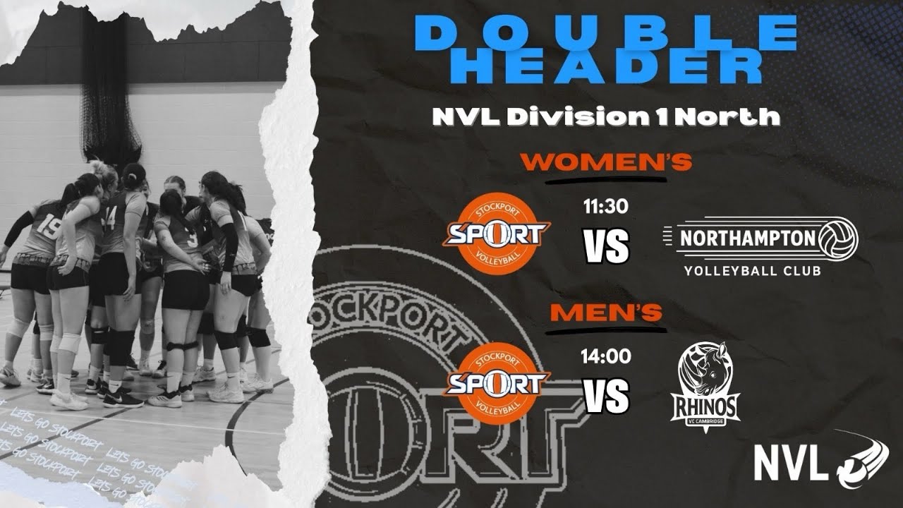 STOCKPORT DOUBLE HEADER LIVESTREAM - MEN VS RHINOS