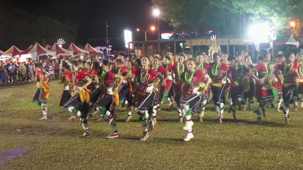 少女少男隊【南島的故鄉】 112年馬太鞍部落豐年祭 #馬太鞍祭祀廣場