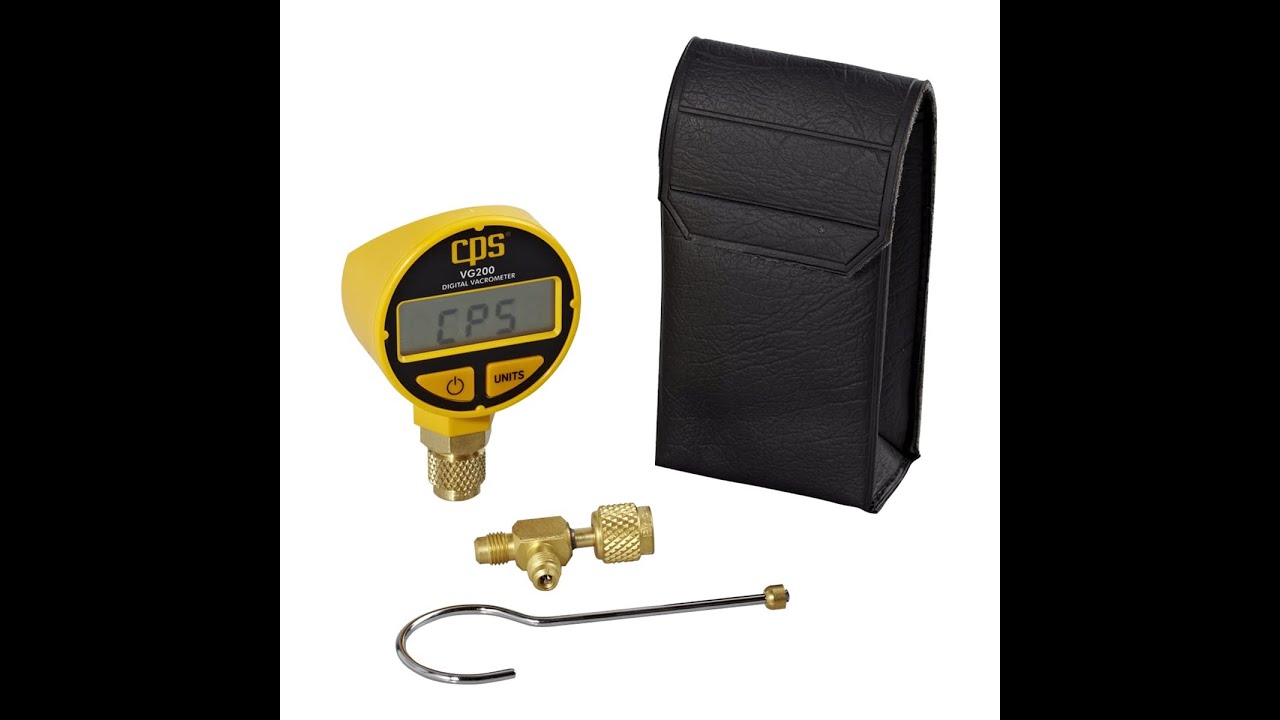 Review: CPS VG200 Digital Vacuometer &ndash; Precise Vacuum Gauge for HVAC & Automotive!
