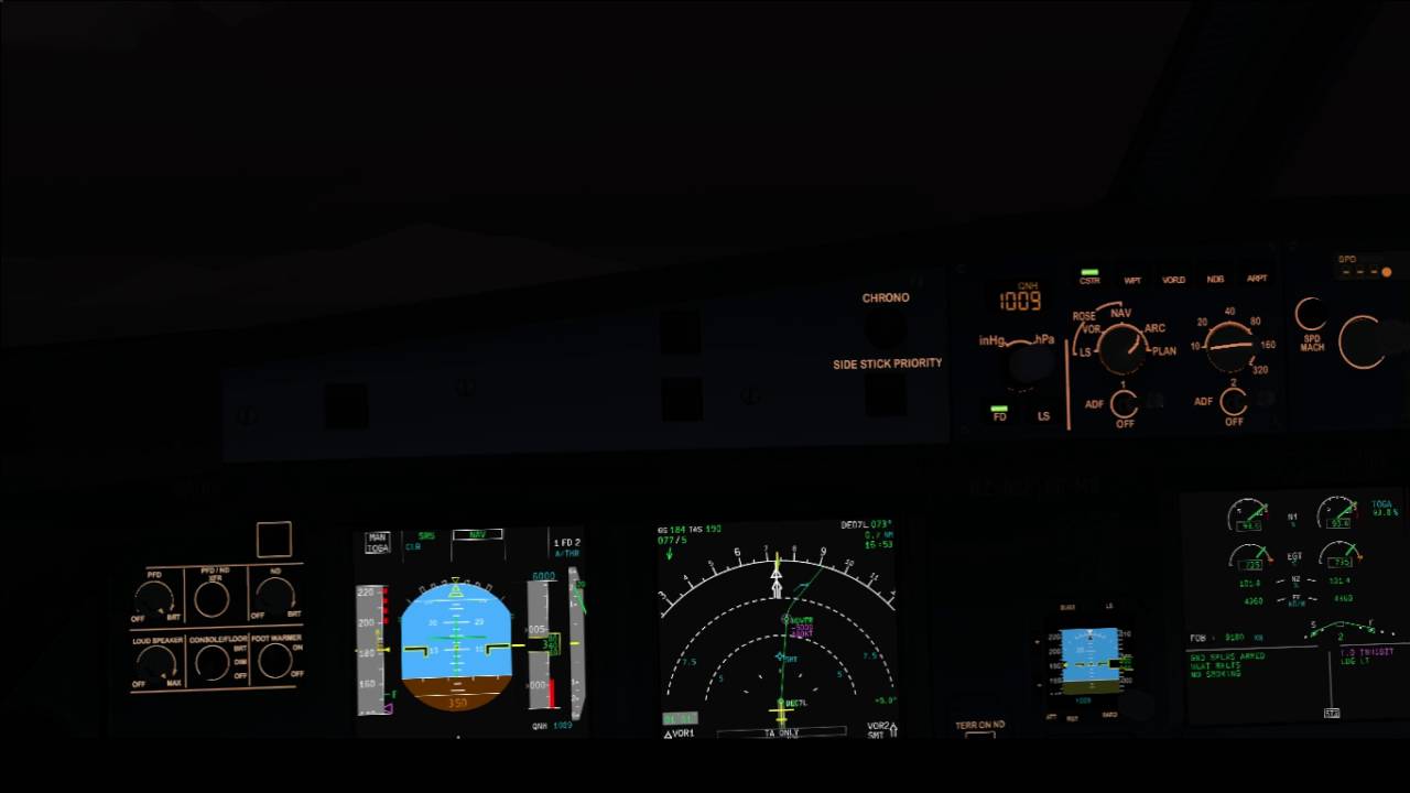 FSL A320 T/O RWY 07L @ VHHH