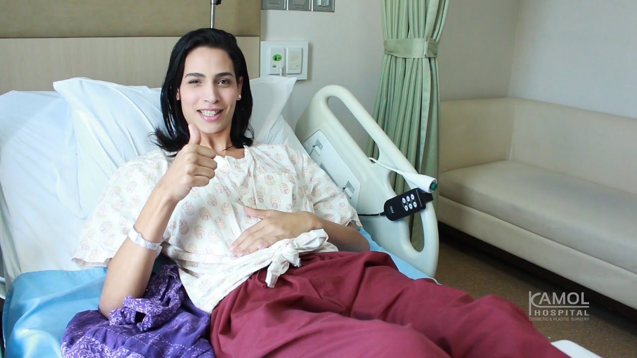 Talleen Abu Hanna, Miss Trans Israel 2016 after surgery 4 days gets out of bed