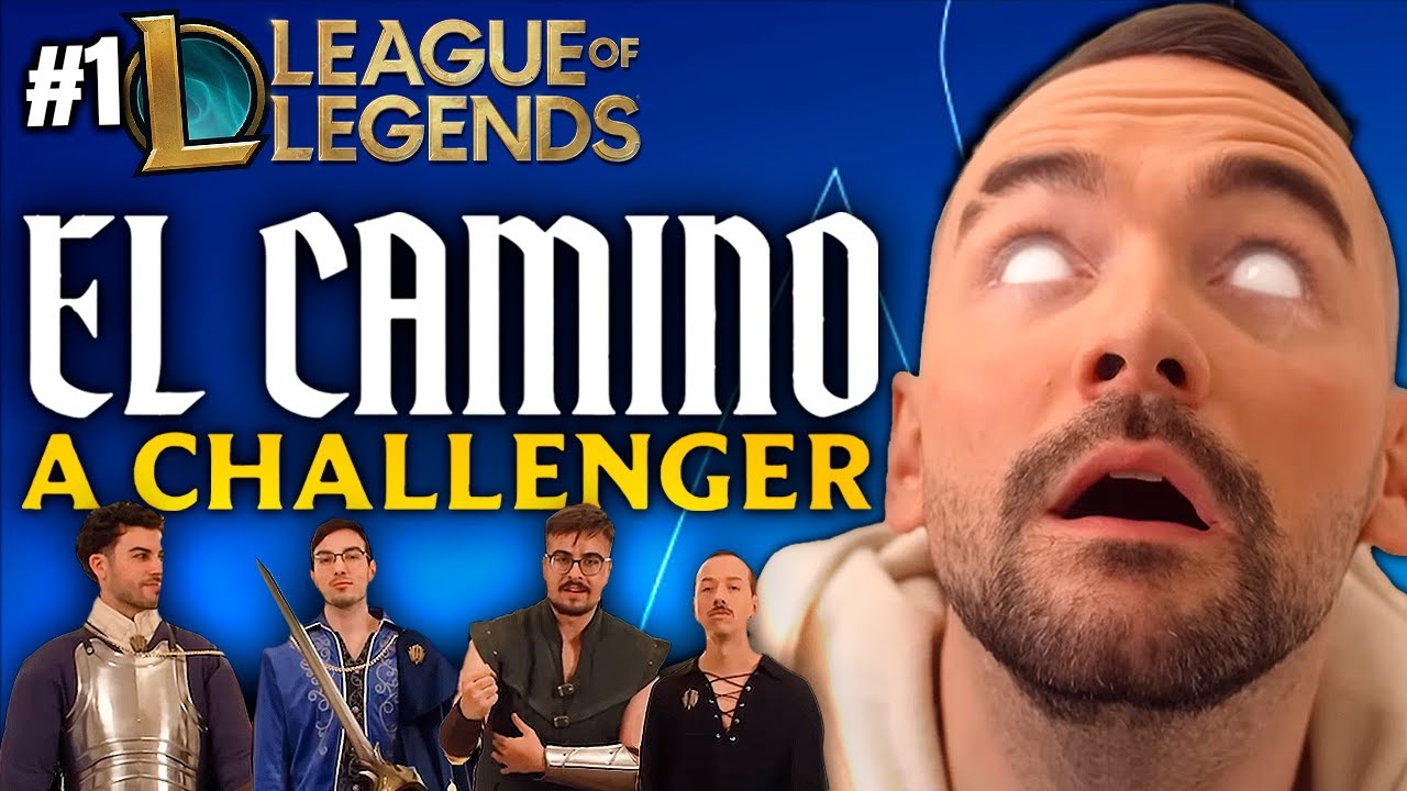 🔴 RETO A CHALLENGER 🏆 ft. Knekro, Werlyb, AdcShiiro y Javierlol  🚀 LOL #1  | Xokas