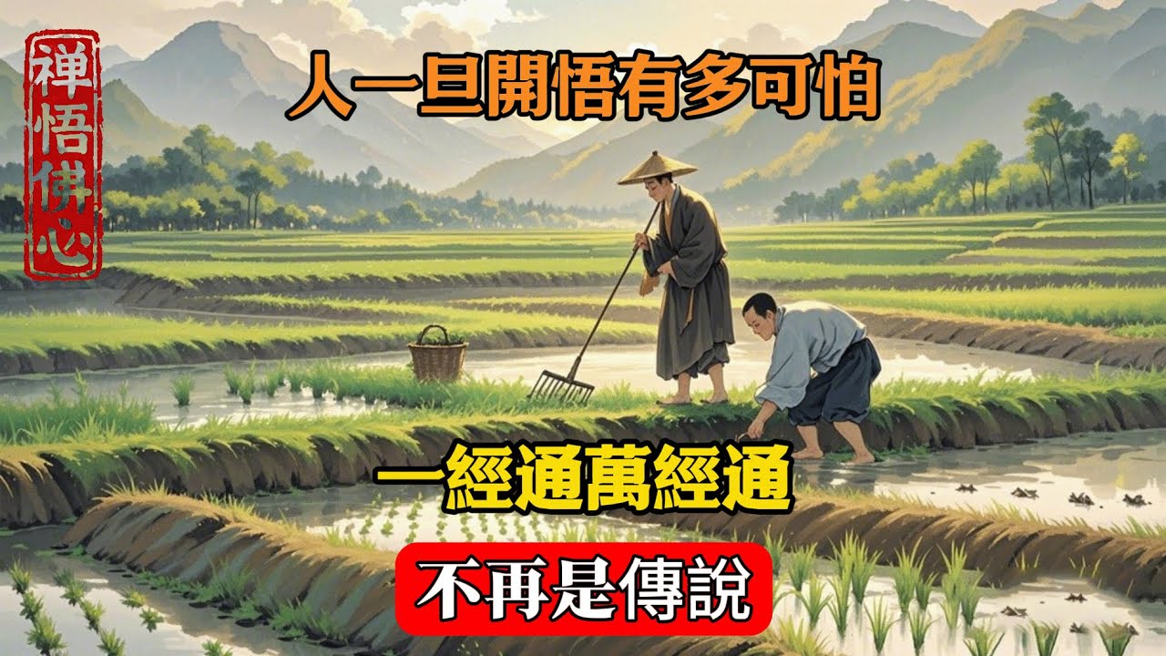 人一旦開悟有多可怕，一經通萬經通，不再是傳說  #佛學 #佛法 #佛教 #禅悟佛心 #因果報應 #傳統文化 #佛教文化 #修心修行