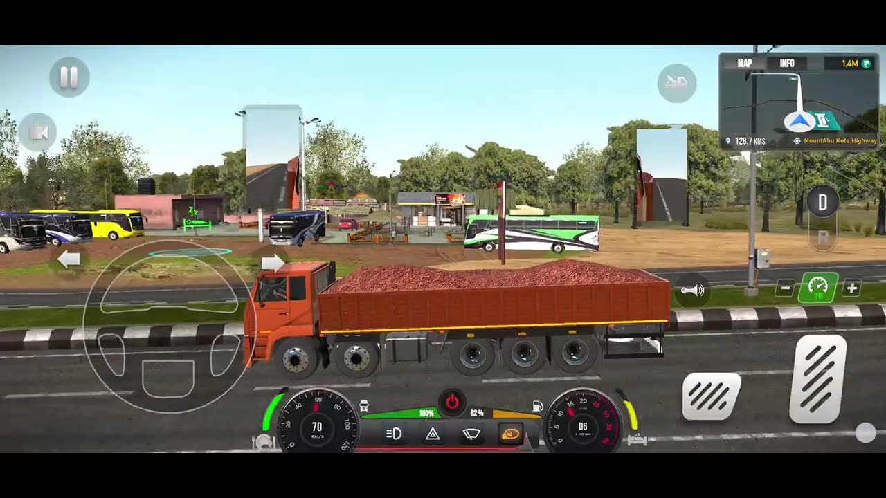 Kota to mountabu drive for vc gaming episode 3 #video #trending #truck #simulator #viral #views 