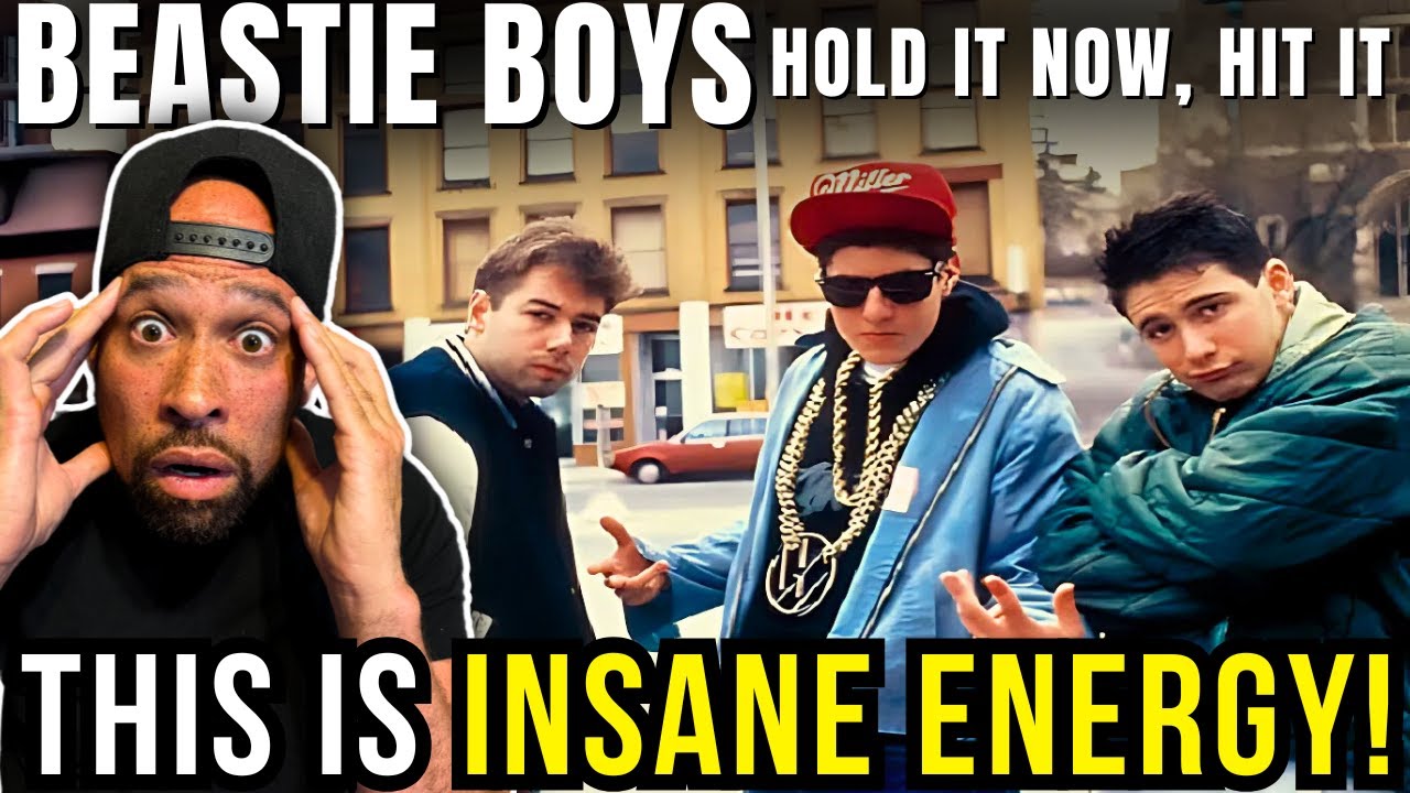 Rapper FIRST time REACTION to Beastie Boys - Hold It Now, Hit It! Their ENERGY is unmatched...