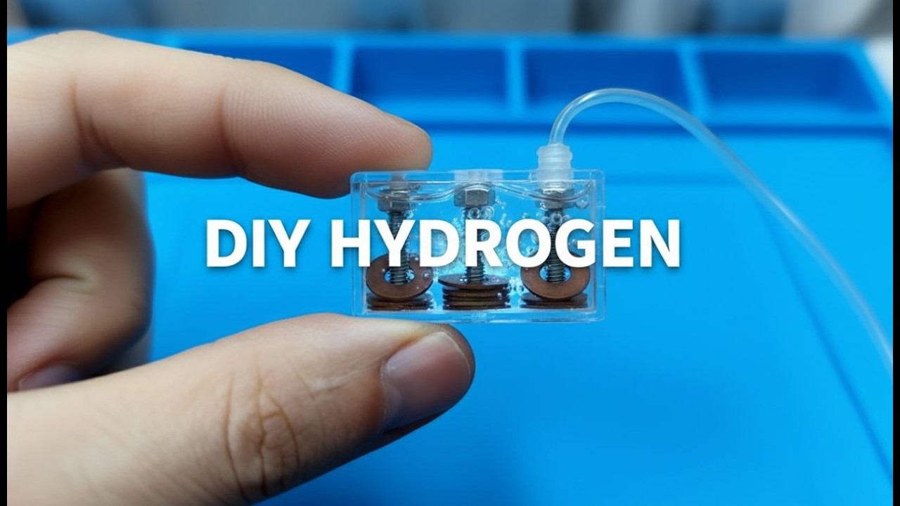 DIY Hydrogen Generator ⚡️ | Easy Build, Ultra Compact | Clean Energy Made Simple