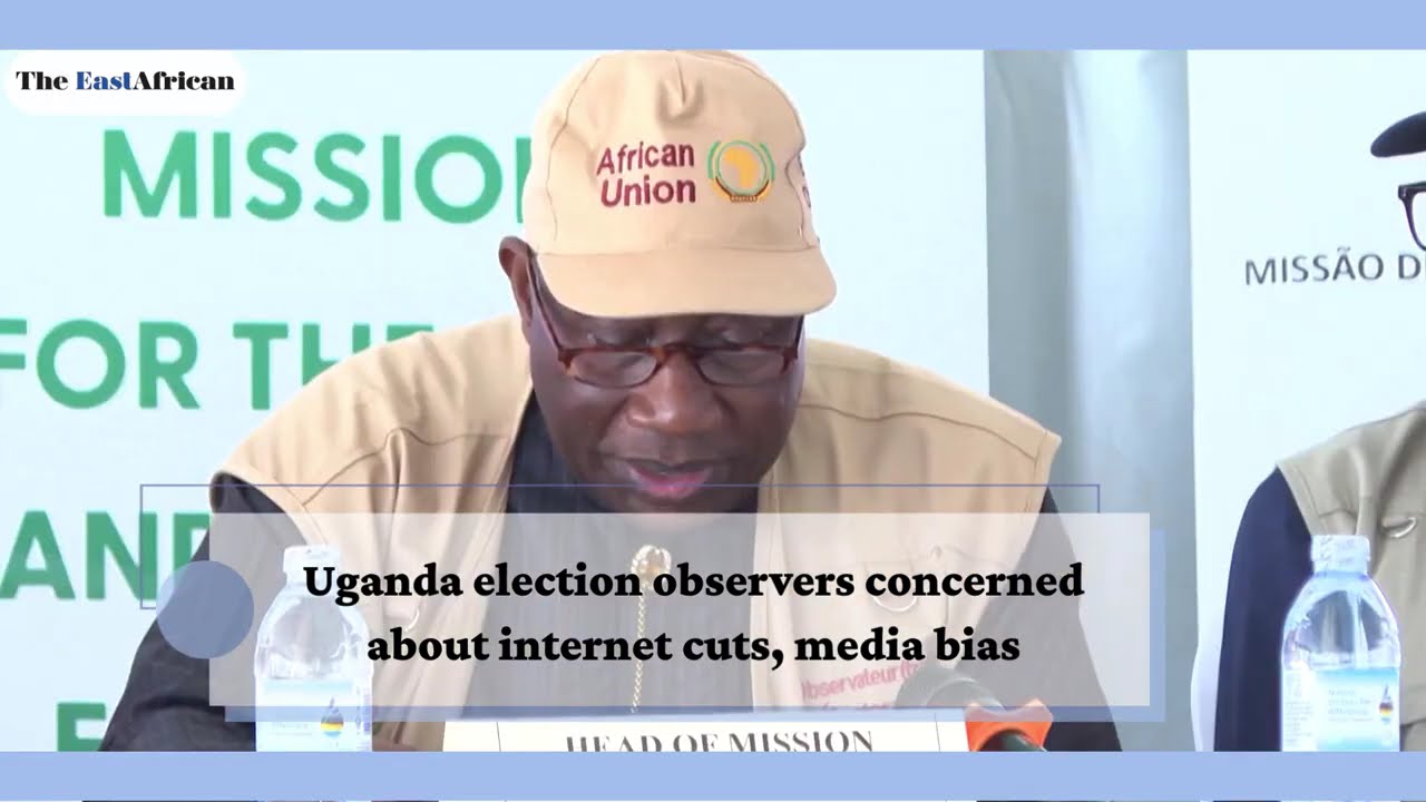 Uganda election observers concerned about internet cuts, media bias