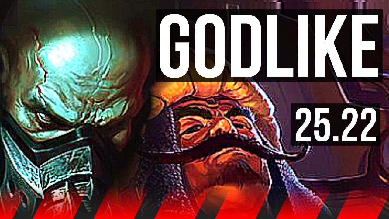 URGOT vs TRYNDAMERE (TOP) | 7 solo kills, 5k comeback, Godlike, 15/4/8 | NA Master | 25.22