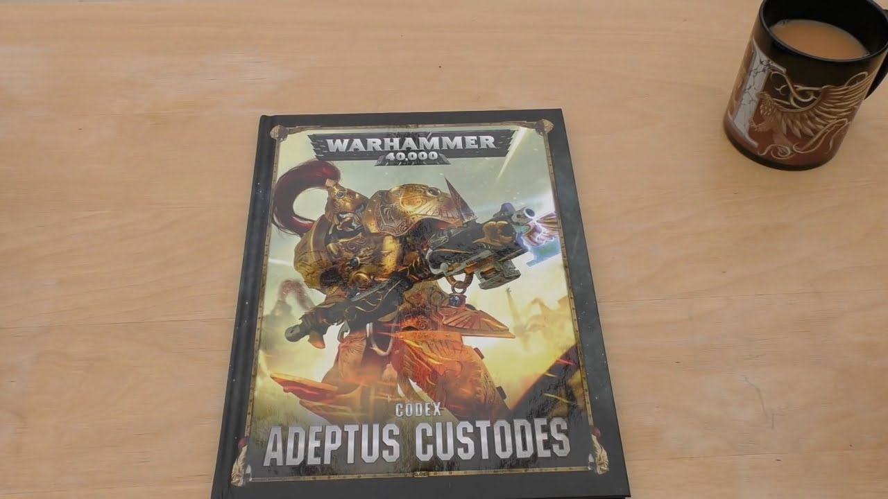 Custodes Codex - First Look (WH40K)