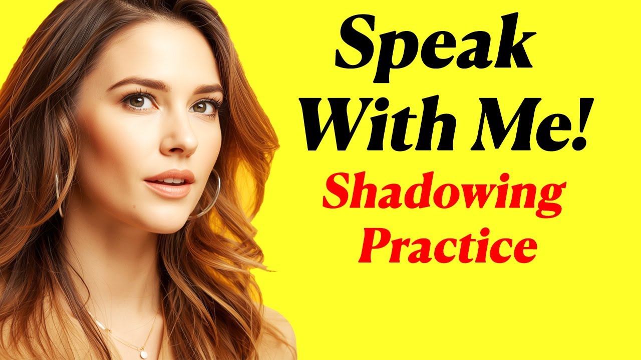 5 Minute Shadowing Practice | Sentences for Daily Use | Improve Speaking Skills with Shadowing |